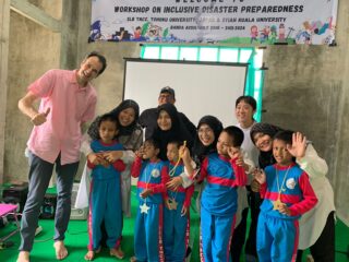 Tim Peneliti Jepang Jadikan SLB TNCC Pilot Proyek Manajemen Bencana