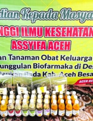 Gampong Paya Tieng Kerja sama dengan STIKES Assyifa Aceh Ciptakan Produk Biofarmaka